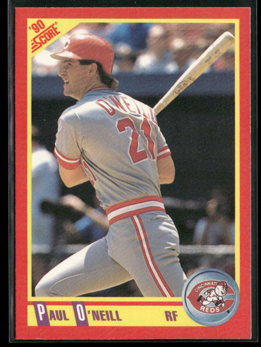 Paul O'Neill 1990 Score #295 Cincinnati Reds