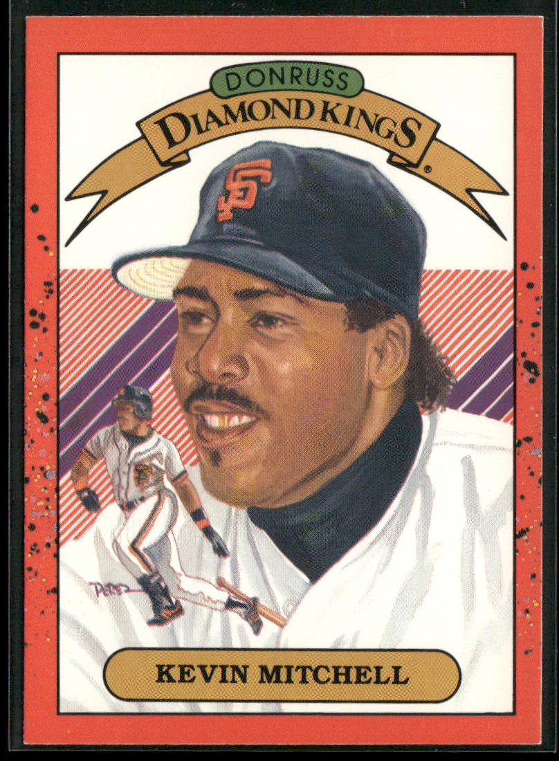 Kevin Mitchell 1990 Donruss #11b San Francisco Giants