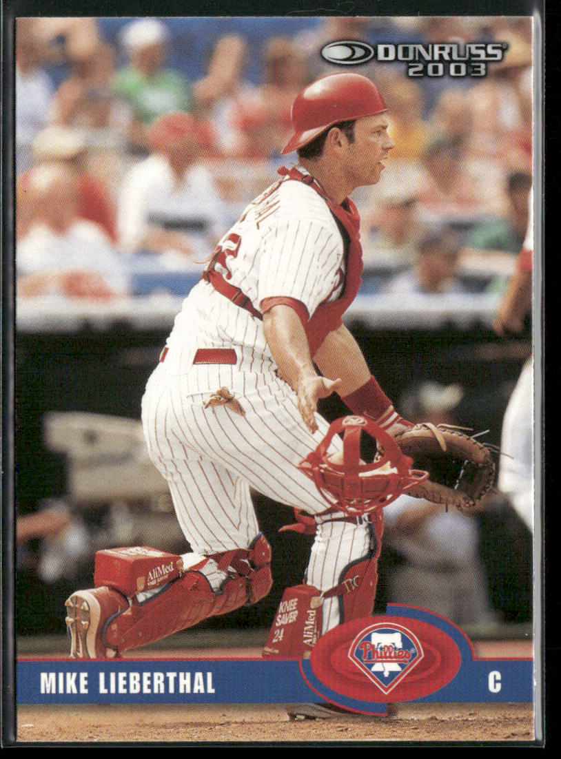 Mike Lieberthal 2003 Donruss #349 Philadelphia Phillies