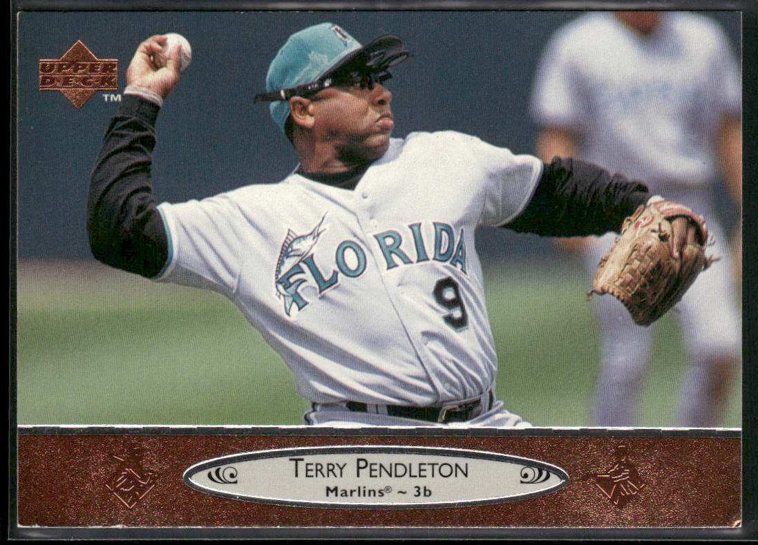 Terry Pendleton 1996 Upper Deck #78 Florida Marlins