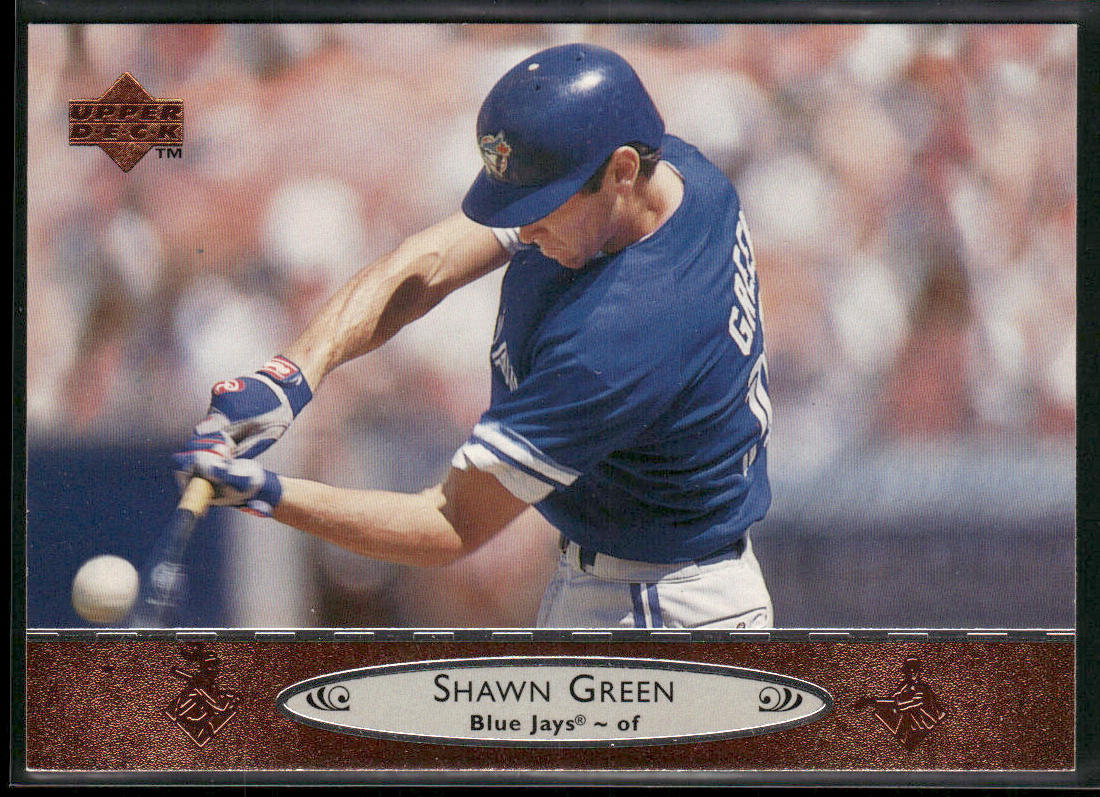 Shawn Green 1996 Upper Deck #216 Toronto Blue Jays