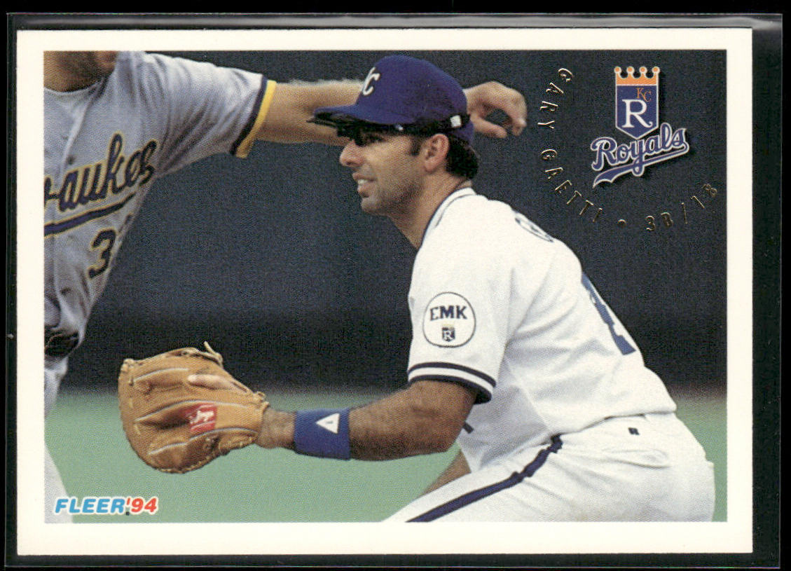 Gary Gaetti 1994 Fleer #153 Kansas City Royals