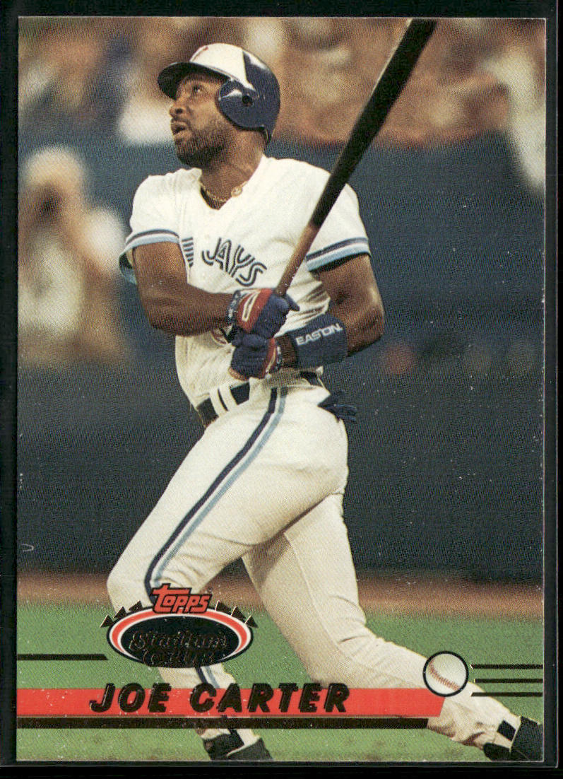 Joe Carter 1993 Stadium Club #279 Toronto Blue Jays
