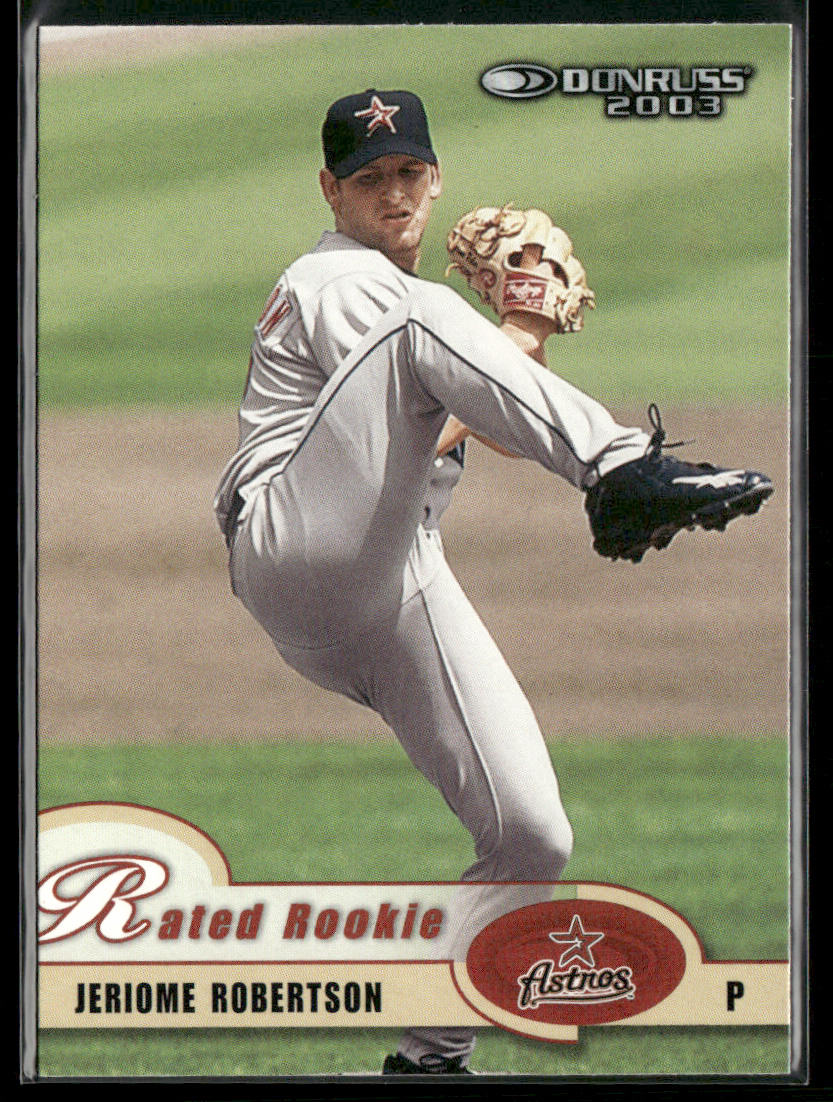 Jeriome Robertson 2003 Donruss #29 Houston Astros