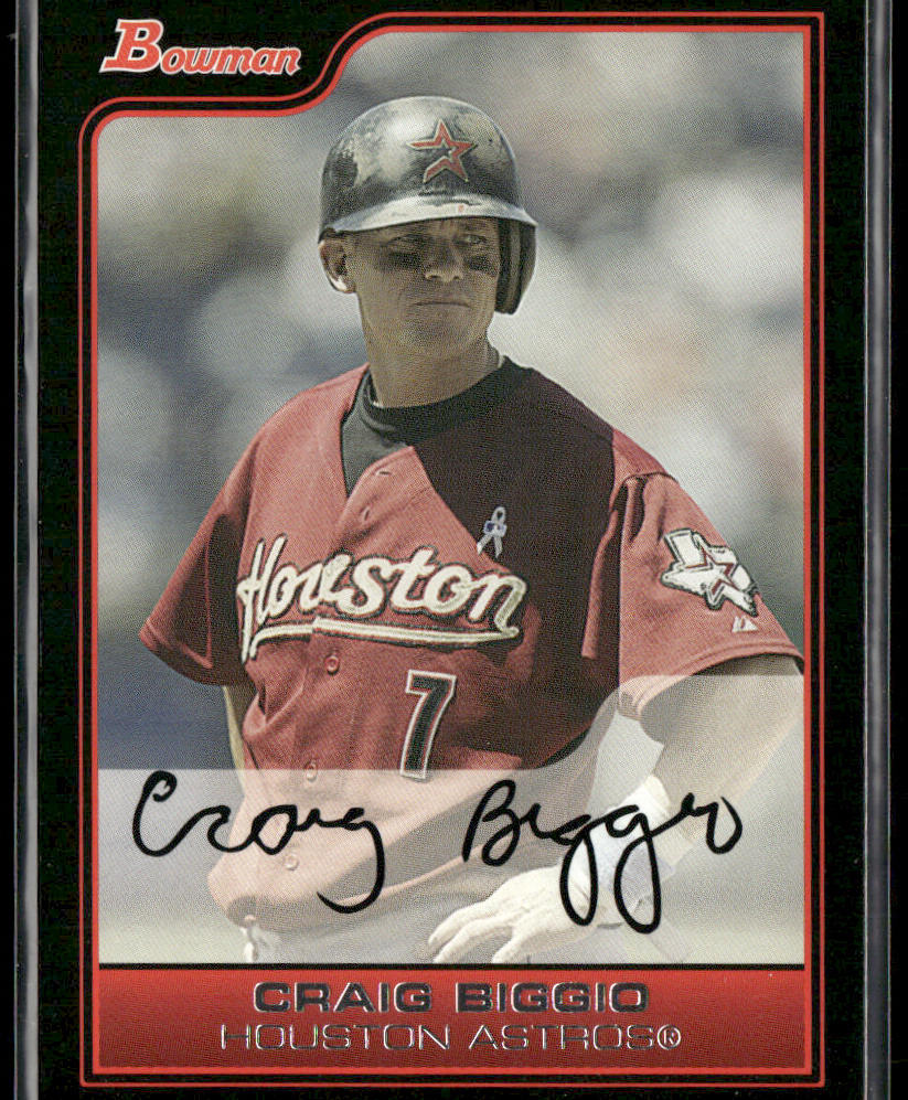 Craig Biggio 2006 Bowman #196 Houston Astros