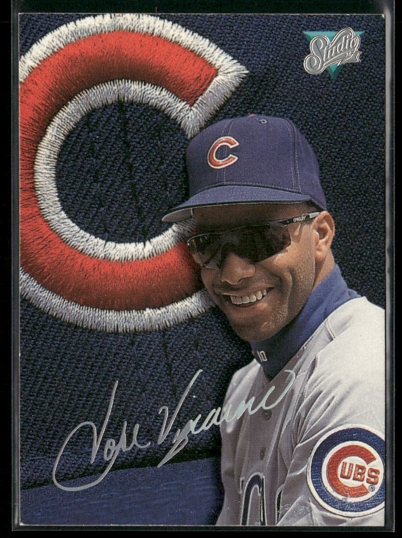 Jose Vizcaino 1993 Studio #218 Chicago Cubs
