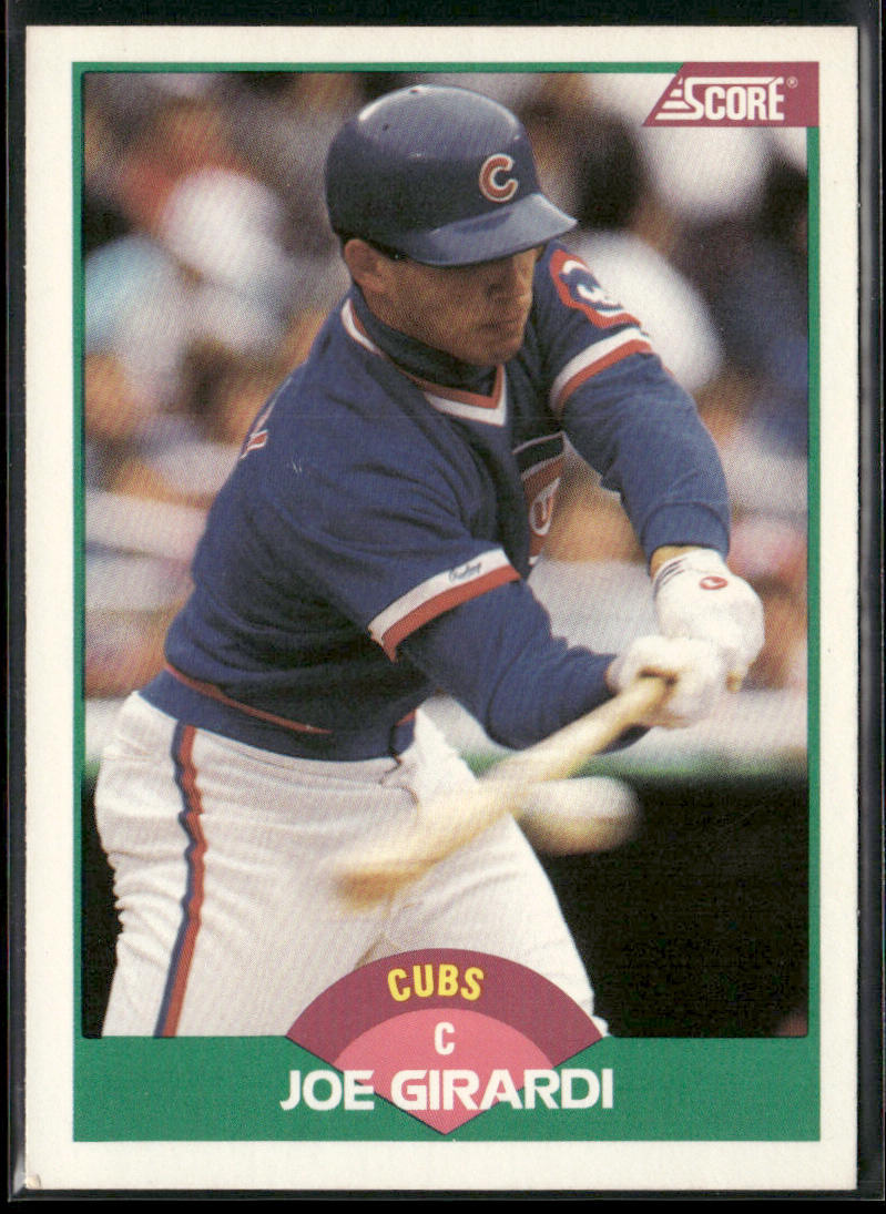 Joe Girardi 1989 Score Rookie & Traded #84T RC Chicago Cubs