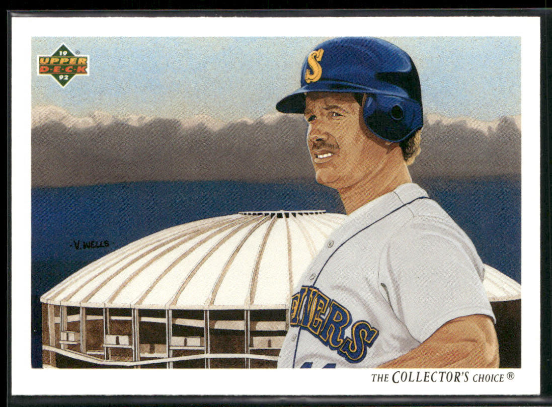Edgar Martinez 1992 Upper Deck #91 Seattle Mariners