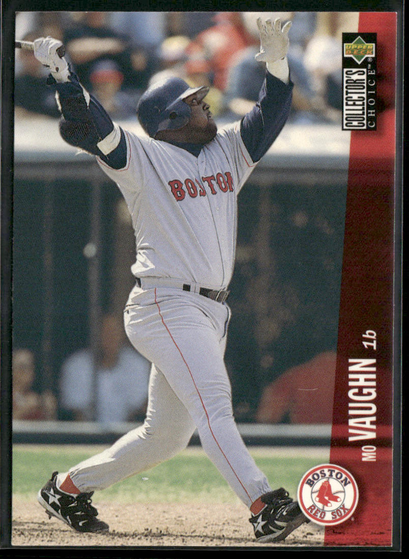 Mo Vaughn 1996 Collector's Choice #480 Boston Red Sox