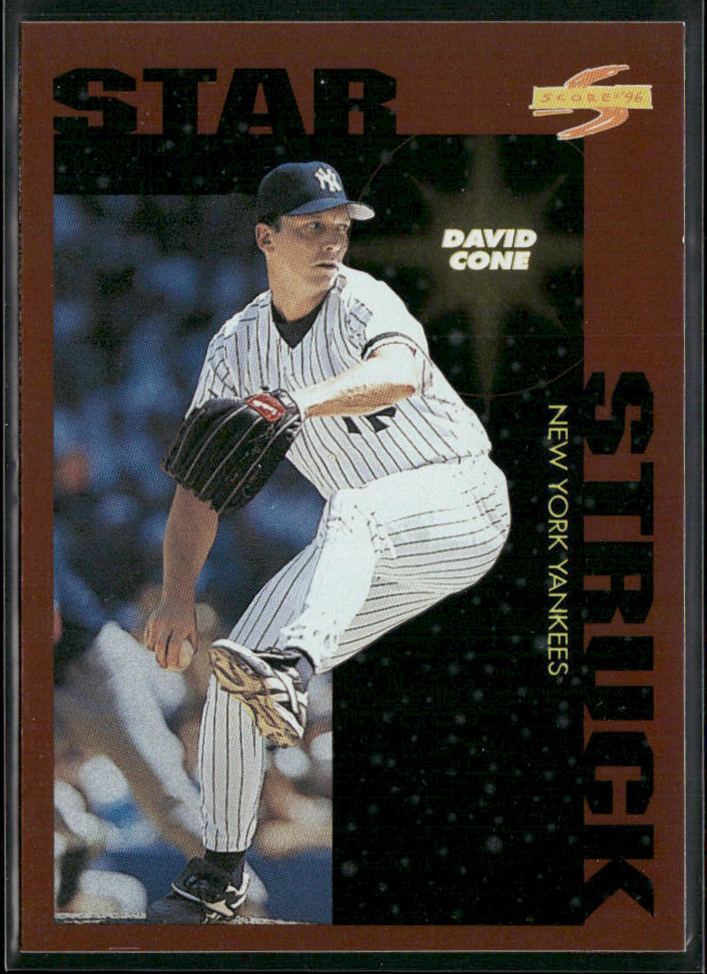 David Cone 1996 Score Dugout Collection Artist's Proofs (Series Two) #89 Yankees