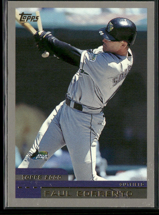 Paul Sorrento 2000 Topps #91 Tampa Bay Devil Rays