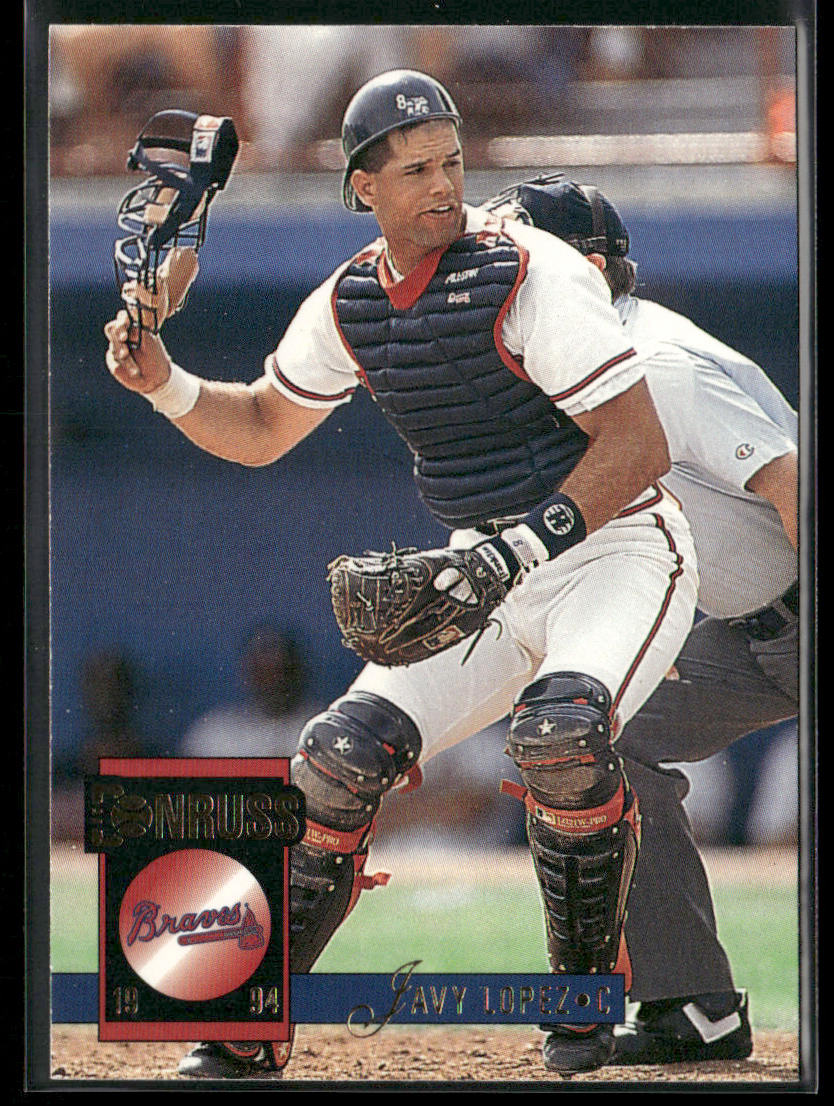 Javy Lopez 1994 Donruss #613 Atlanta Braves