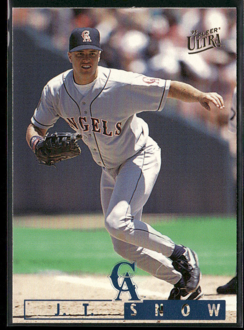 J.T. Snow 1995 Ultra #24 California Angels