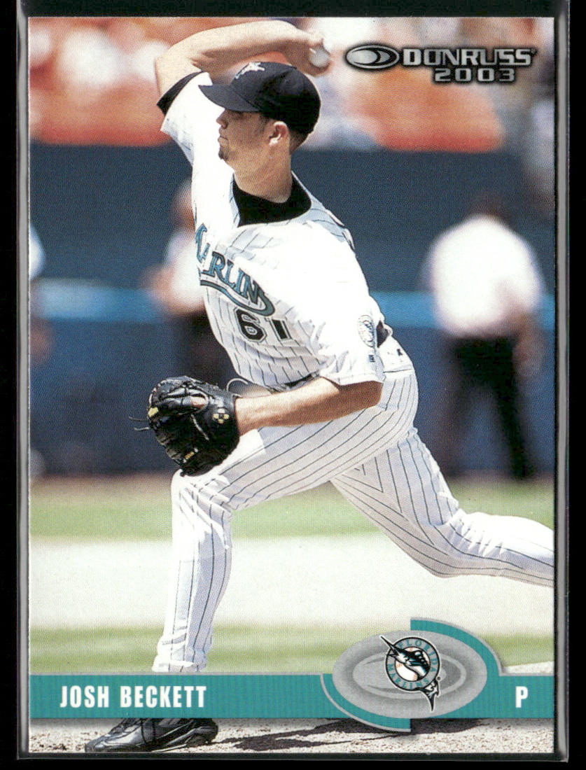 Josh Beckett 2003 Donruss #280 Florida Marlins