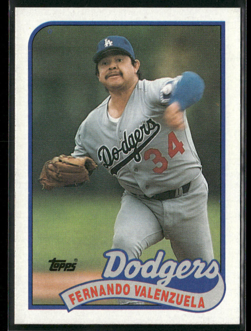 Fernando Valenzuela 1989 Topps #150 Los Angeles Dodgers