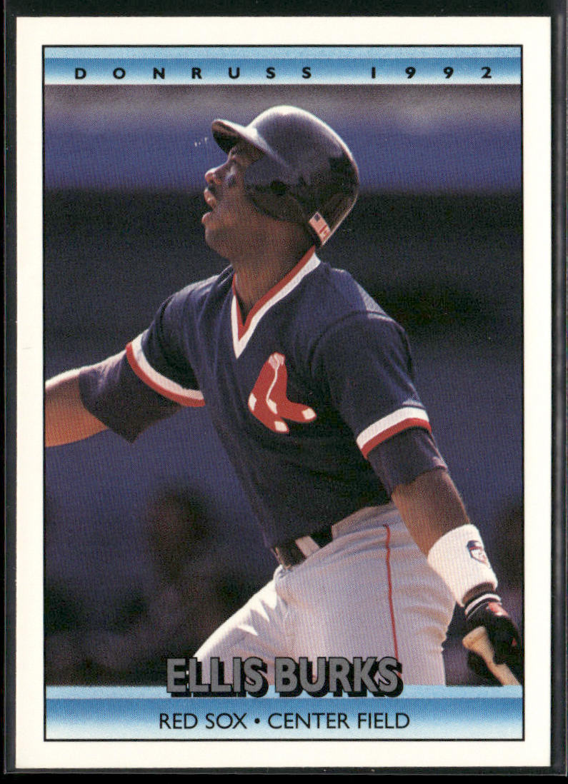 Ellis Burks 1992 Donruss #234 Boston Red Sox