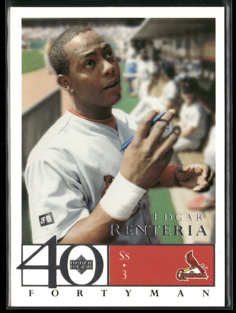 Edgar Renteria 2003 Upper Deck 40-Man #460 St. Louis Cardinals