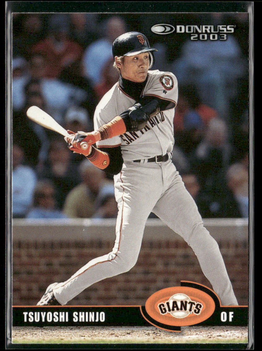 Tsuyoshi Shinjo 2003 Donruss #378 San Francisco Giants