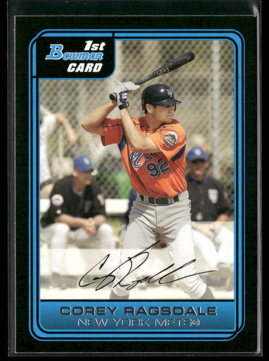 Corey Ragsdale 2006 Bowman Prospects #B50 New York Mets