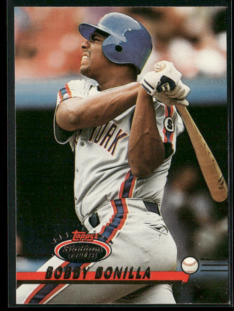 Bobby Bonilla 1993 Stadium Club #163 New York Mets