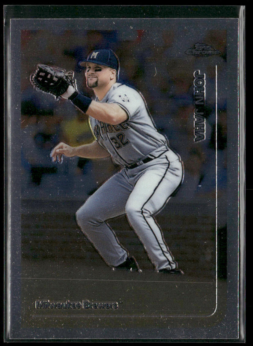 John Jaha 1999 Topps Chrome #307 Milwaukee Brewers