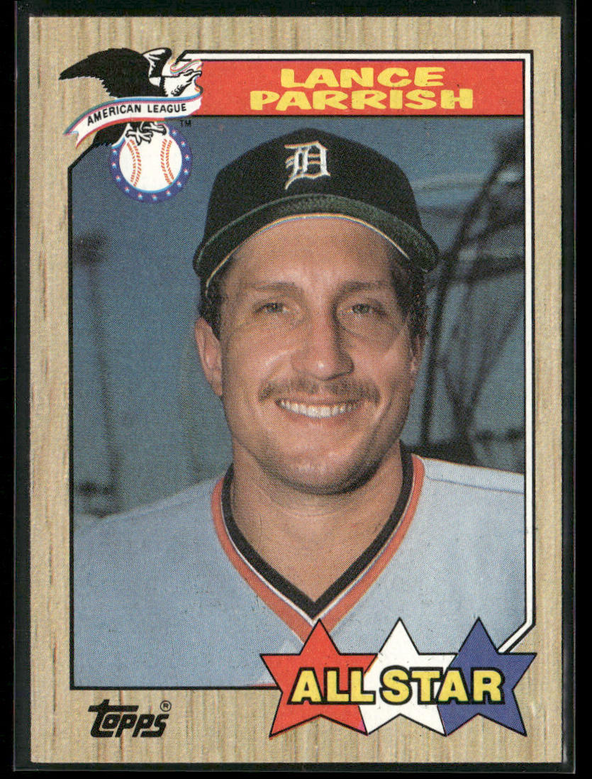 Lance Parrish 1987 Topps #613 Detroit Tigers