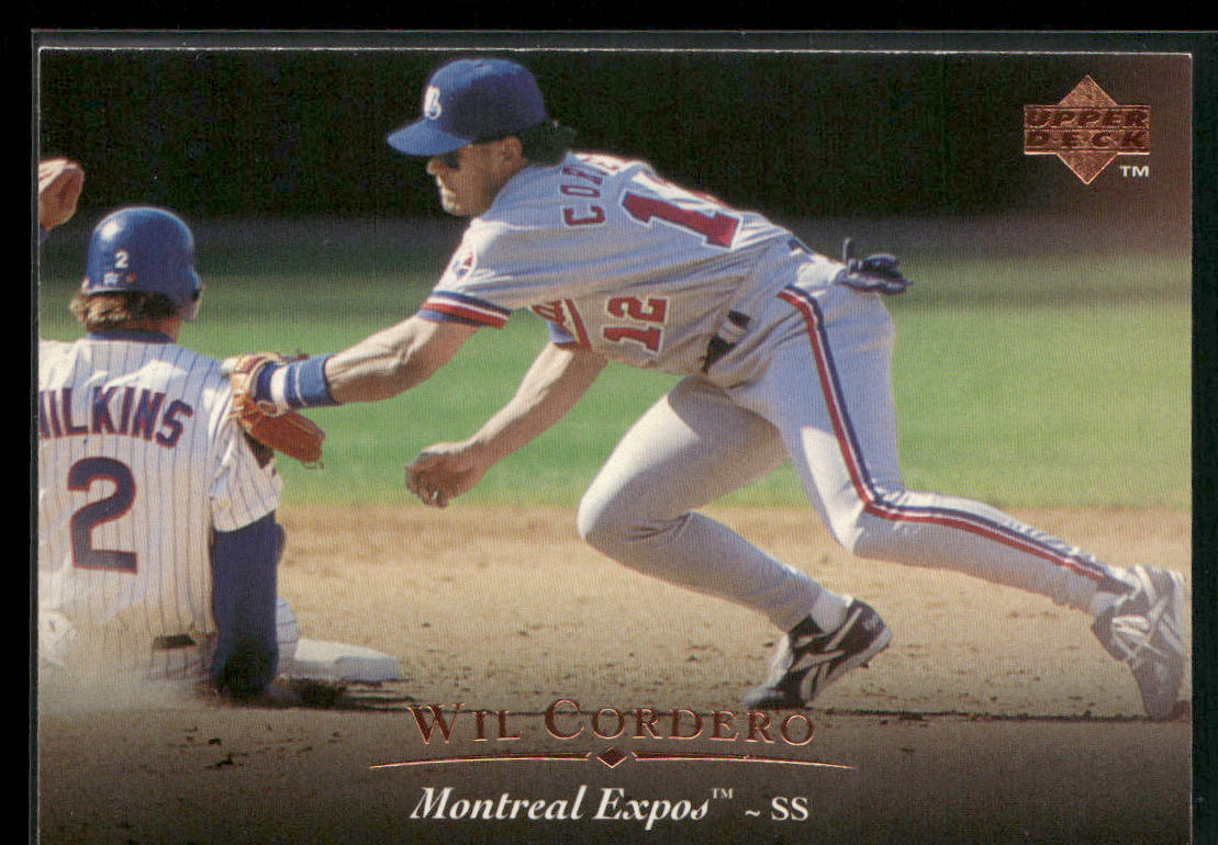 Wil Cordero 1995 Upper Deck #324 Montreal Expos