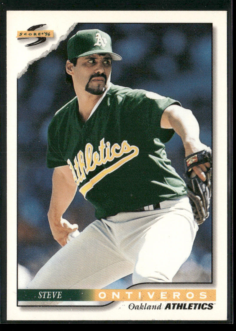 Steve Ontiveros 1996 Score #178 Oakland Athletics