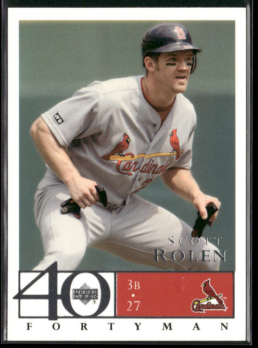 Scott Rolen 2003 Upper Deck 40-Man #457 St. Louis Cardinals