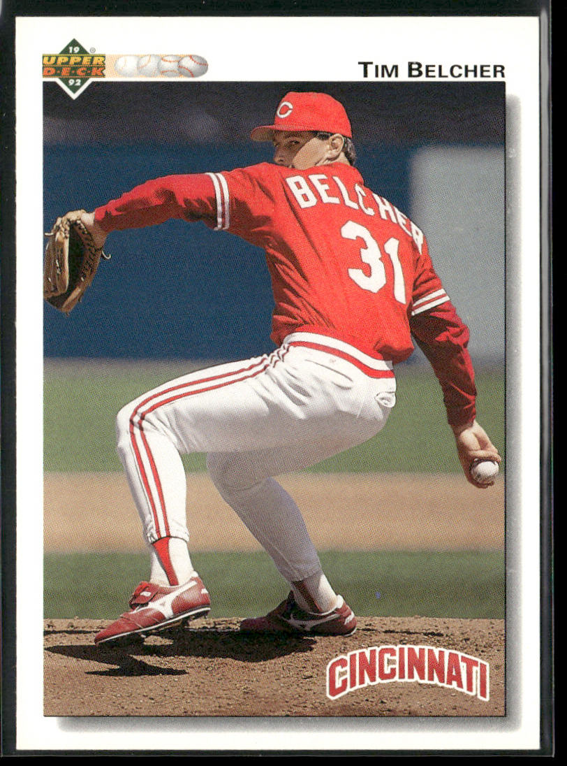 Tim Belcher 1992 Upper Deck #761 Cincinnati Reds