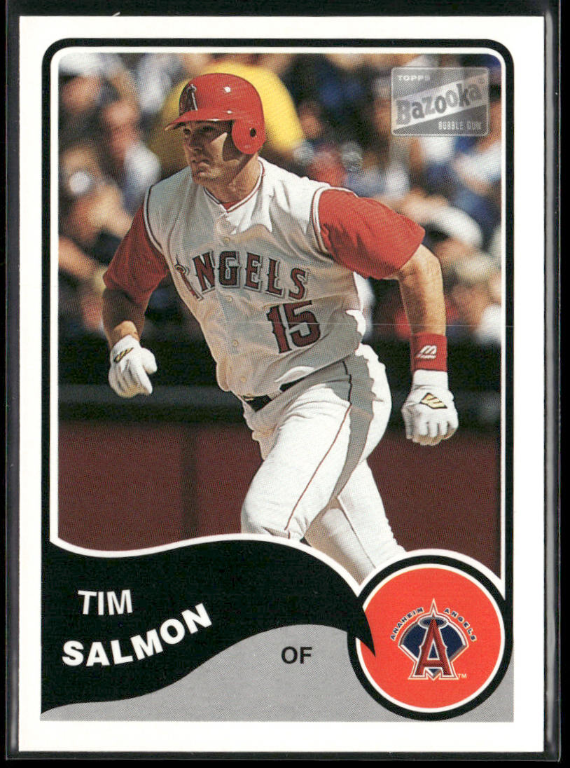 Tim Salmon 2003 Bazooka #15 Anaheim Angels