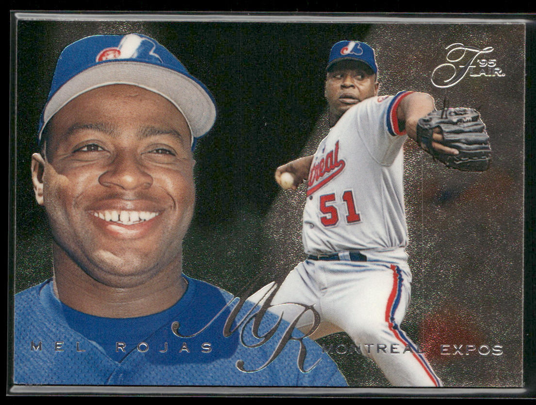 Mel Rojas 1995 Flair #378 Montreal Expos