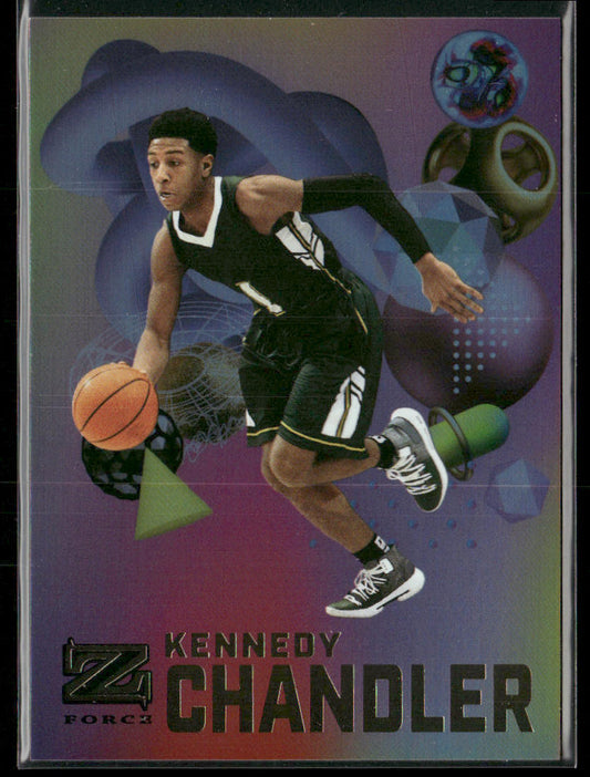 Kennedy Chandler 2022 SkyBox Metal Universe Champions Z-Force #Z-19
