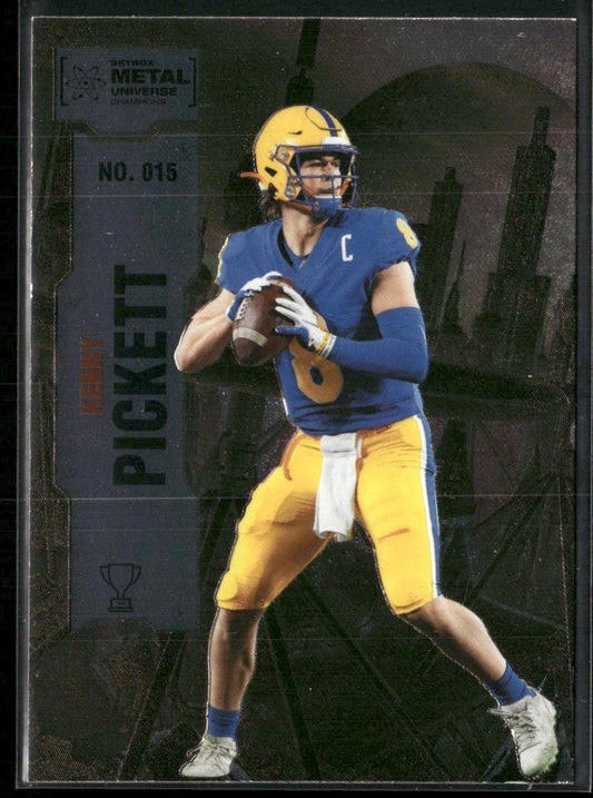 Kenny Pickett 2022 SkyBox Metal Universe Champions #015