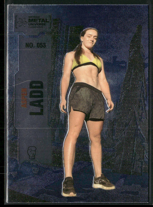 Aspen Ladd 2022 SkyBox Metal Universe Champions #053