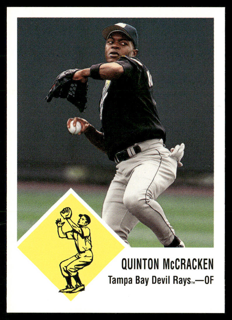 Quinton McCracken 1998 Fleer Tradition Vintage #122 Tampa Bay Devil Rays