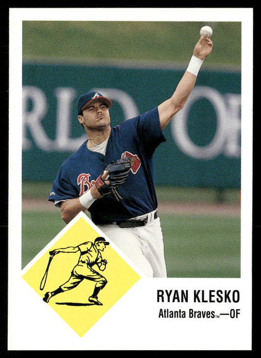 Ryan Klesko 1998 Fleer Tradition Vintage #73 Atlanta Braves