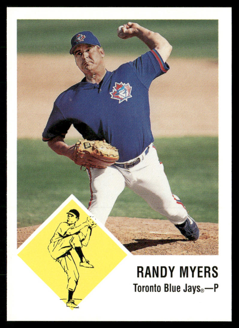 Randy Myers 1998 Fleer Tradition Vintage #126 Toronto Blue Jays