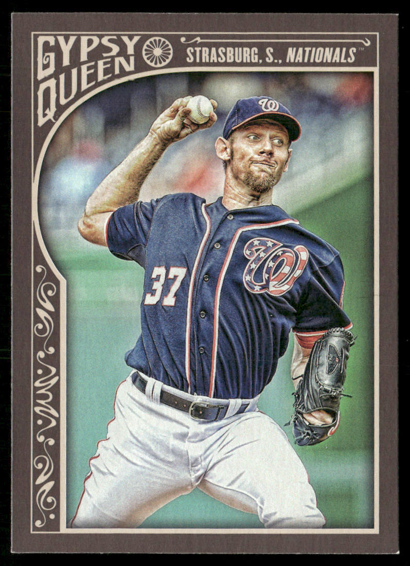 Stephen Strasburg 2015 Topps Gypsy Queen #186 Washington Nationals