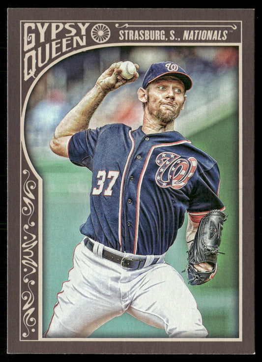 Stephen Strasburg 2015 Topps Gypsy Queen #186 Washington Nationals