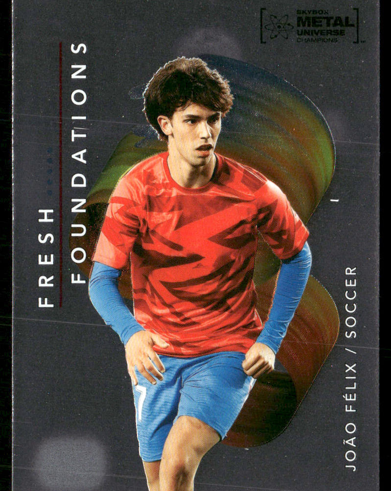 Joao Felix 2022 SkyBox Metal Universe Champions Fresh Foundations #FF43