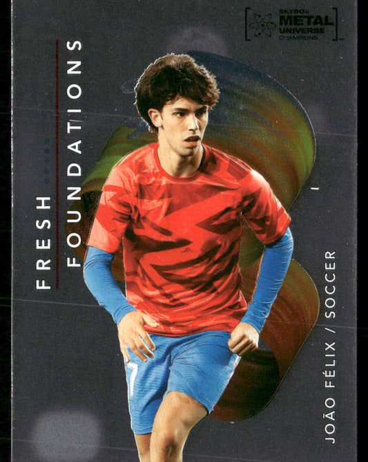 Joao Felix 2022 SkyBox Metal Universe Champions Fresh Foundations #FF43