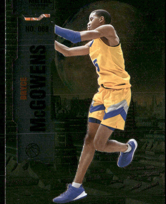 Bryce McGowens 2022 SkyBox Metal Universe Champions #068