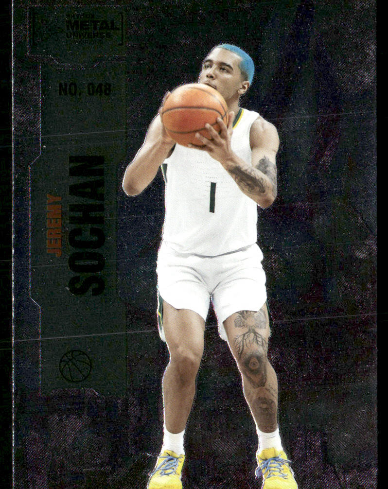 Jeremy Sochan 2022 SkyBox Metal Universe Champions #048
