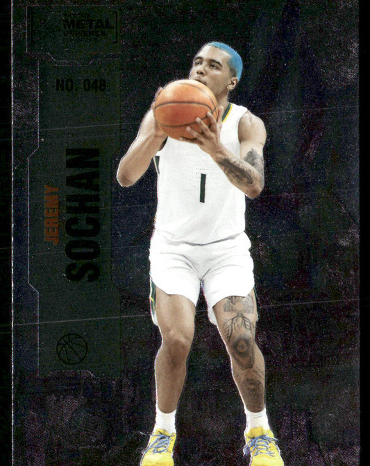 Jeremy Sochan 2022 SkyBox Metal Universe Champions #048