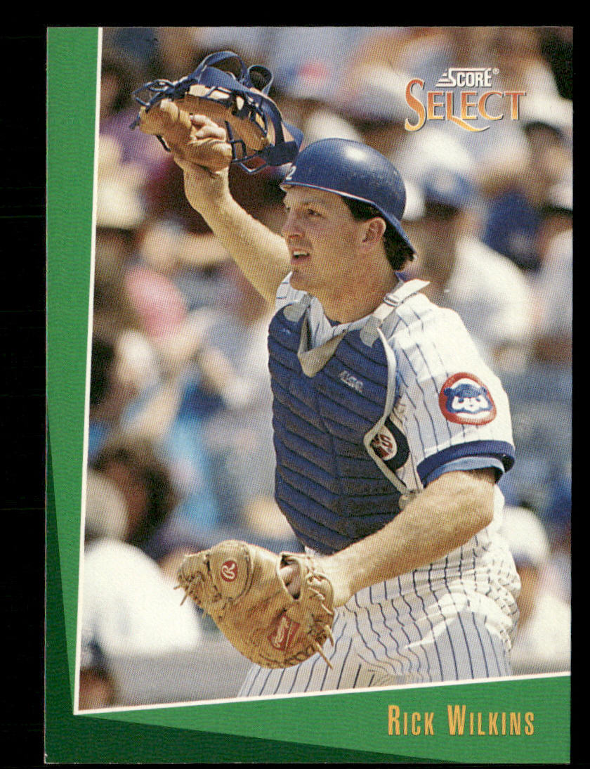 Rick Wilkins 1993 Select #390 Chicago Cubs