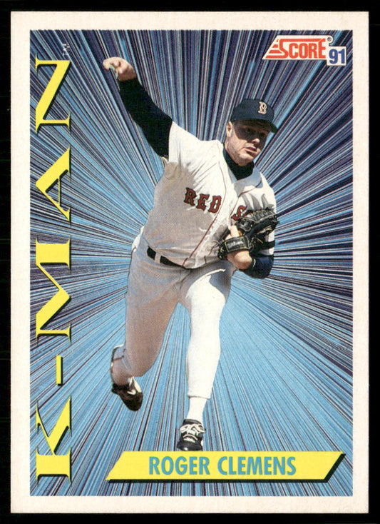 Roger Clemens 1991 Score #684 Boston Red Sox