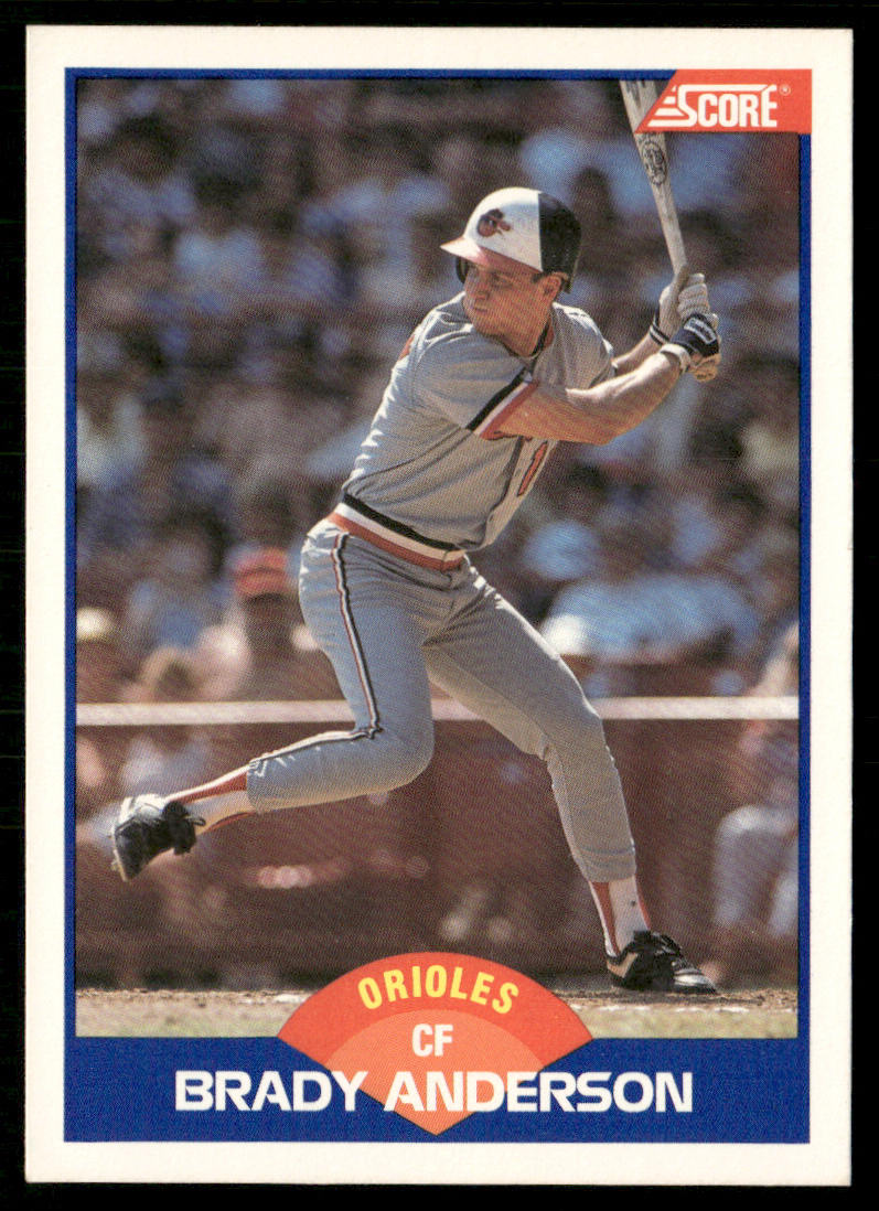 Brady Anderson 1989 Score #563 RC Baltimore Orioles