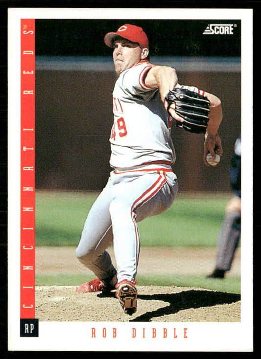 Rob Dibble 1993 Score #651 Cincinnati Reds