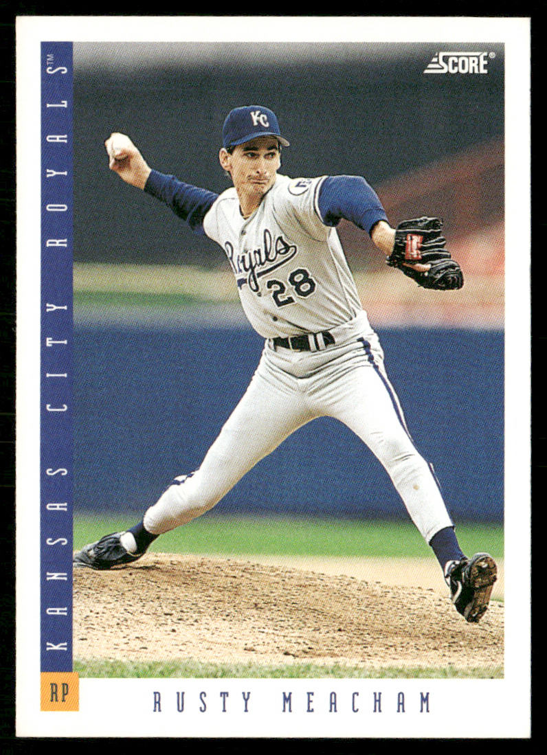 Rusty Meacham 1993 Score #378 Kansas City Royals